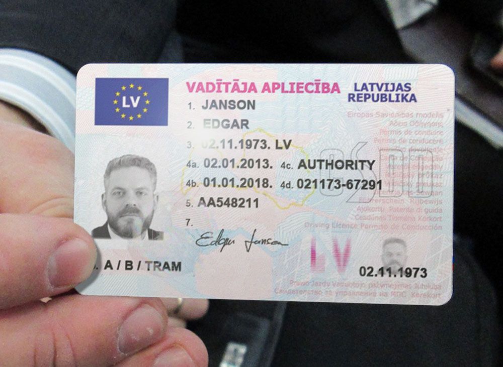 comprar licencia de conducir, comprar licencia de conducir registrada csdd, costo de la licencia de conducir letona,
